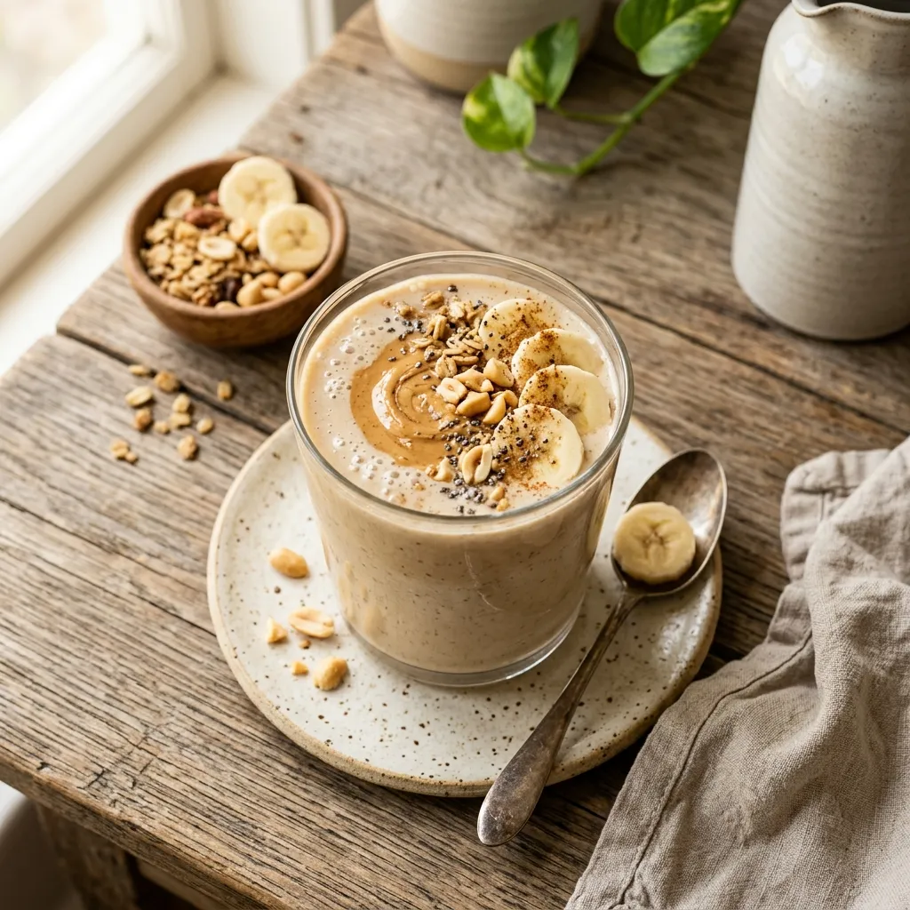 Peanut Butter Banana Smoothie